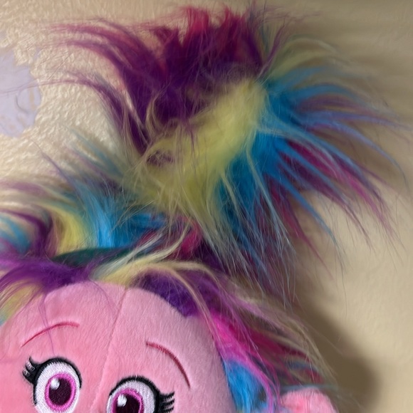 Troll build the bear, troll clothes, cute face, multicolor, hair headband - Picture 3 of 15